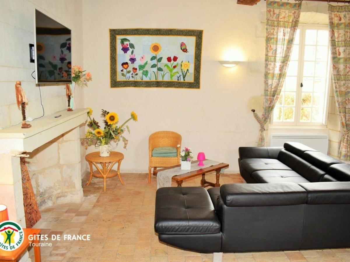 הוילה Bossay-sur-Claise Gite De Charme Pour 15 Pers Avec Jardin Privatif, A 12 Km De La Roche-Posay - Fr-1-381-514 מראה חיצוני תמונה